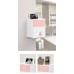 NoDrills Self Adhesive Waterproof Wall Mount Toilet Paper Roll Holder Tissue Pack Dispenser & Storage Box Caddy Organizer - B07DKYNJS1